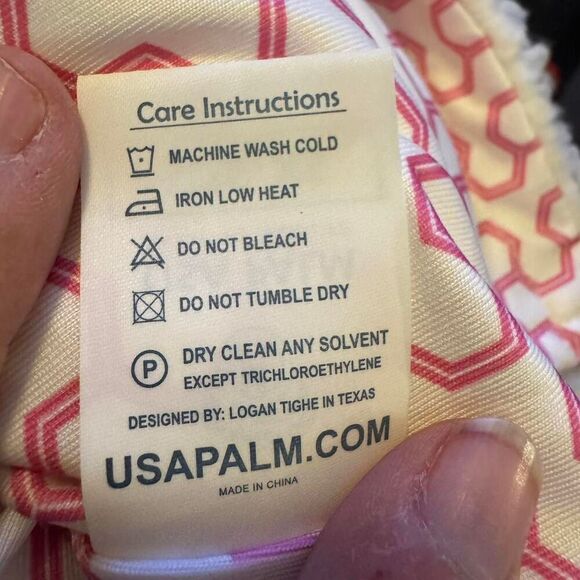 USA Palm Women’s Reversible Sherpa Fleece Pullover XS White Pink 1/4 Zip NWT - Picture 4 of 7